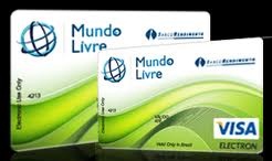 WWW.CARTAOMUNDOLIVRE.COM.BR, CARTÃO MUNDO LIVRE, BANCO RENDIMENTO