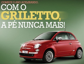 PROMOCAOFIAT500.GRILETTO.COM.BR, PROMOÇÃO FIAT 500 GRILETTO