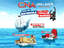 WWW.ERADOGELOCNA.COM.BR, PROMOÇÃO A ERA DO GELO 4 CNA