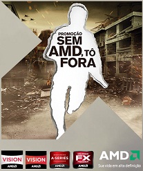 WWW.SEMAMDTOFORA.COM.BR, PROMOÇÃO SEM AMD, TÔ FORA!