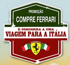 WWW.GPFERRARI.COM.BR, PROMOÇÃO COMPRE FERRARI E VIAJE PARA A ITÁLIA