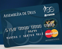 WWW.CARTAOCGADB.COM.BR, ASSEMBLÉIA DE DEUS MASTERCARD