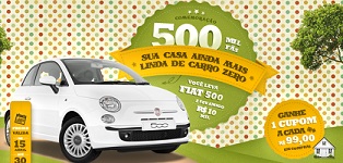 WWW.MEUMOVELDEMADEIRA.COM.BR/CURTO500, PROMOÇÃO SUA CASA LINDA DE CARRO ZERO