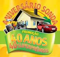 WWW.SONDA.COM.BR/ANIVERSARIO40ANOS, PROMOÇÃO ANIVERSÁRIO SONDA 40 ANOS