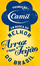 WWW.CAMIL.COM.BR/PROMO, PROMOÇÃO CAMIL MELHOR FEIJÃO COM ARROZ