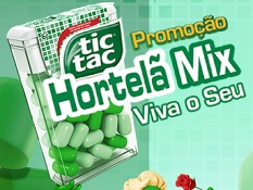 WWW.TICTAC.COM.BR/PROMOCAO, PROMOÇÃO TICTAC HORTELÃ MIX