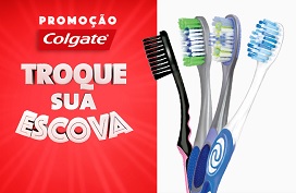 WWW.PROMOCAOCOLGATE.COM.BR, PROMOÇÃO COLGATE TROQUE SUA ESCOVA